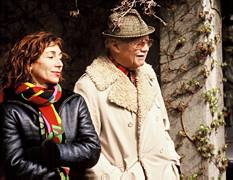 Turhan Bey mit Andrea Eckert